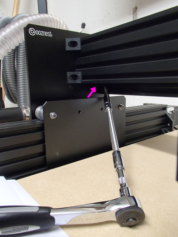 Electronics assembly: 1. Y-Axis Drag Chain (2)