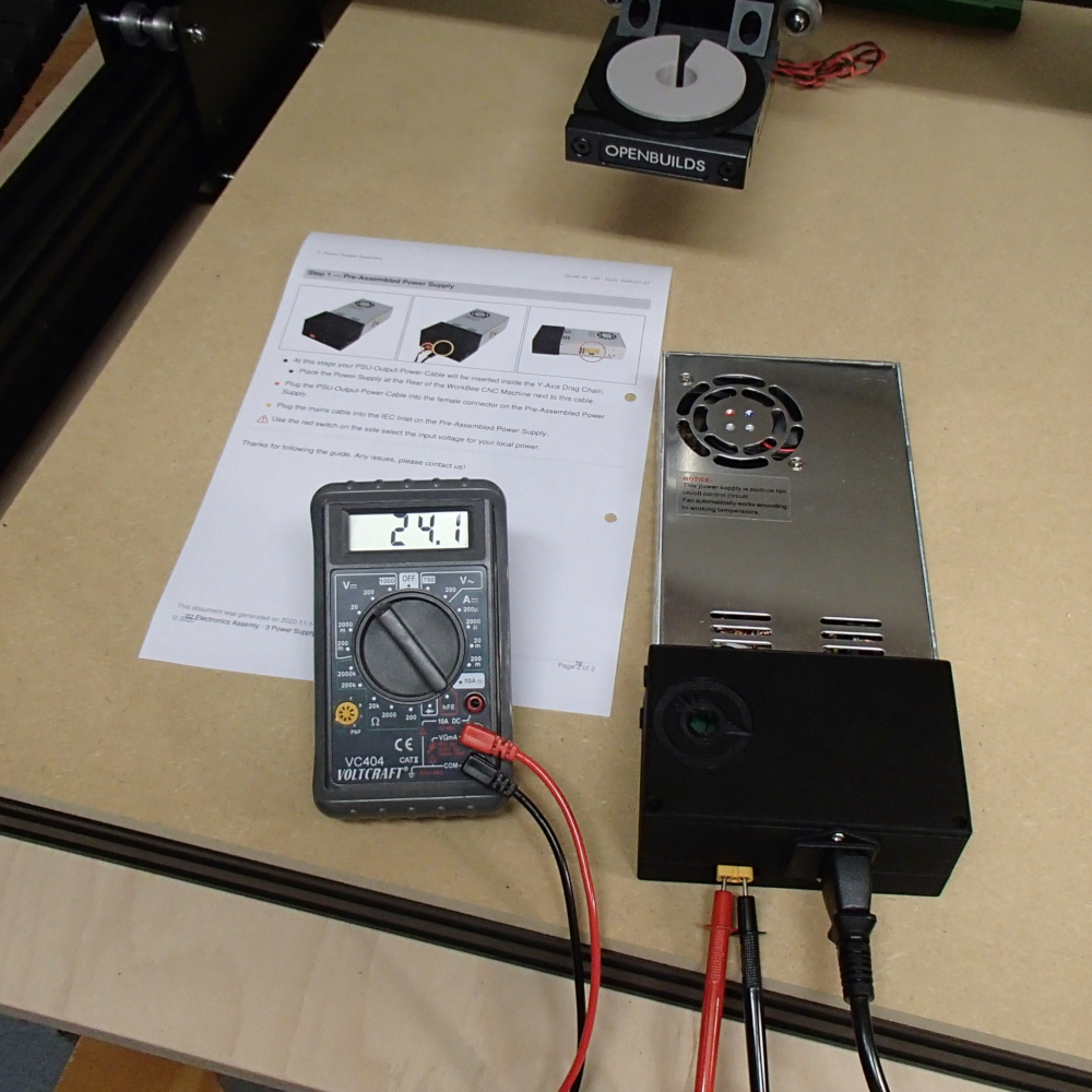 Electronics assembly: 3. Power Supply