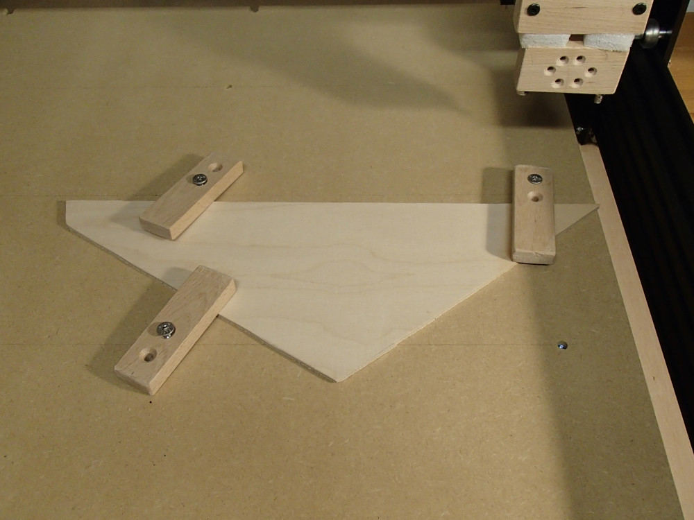 Mechanical assembly: 8. Installation of Spoilerboard - Clamps (2)