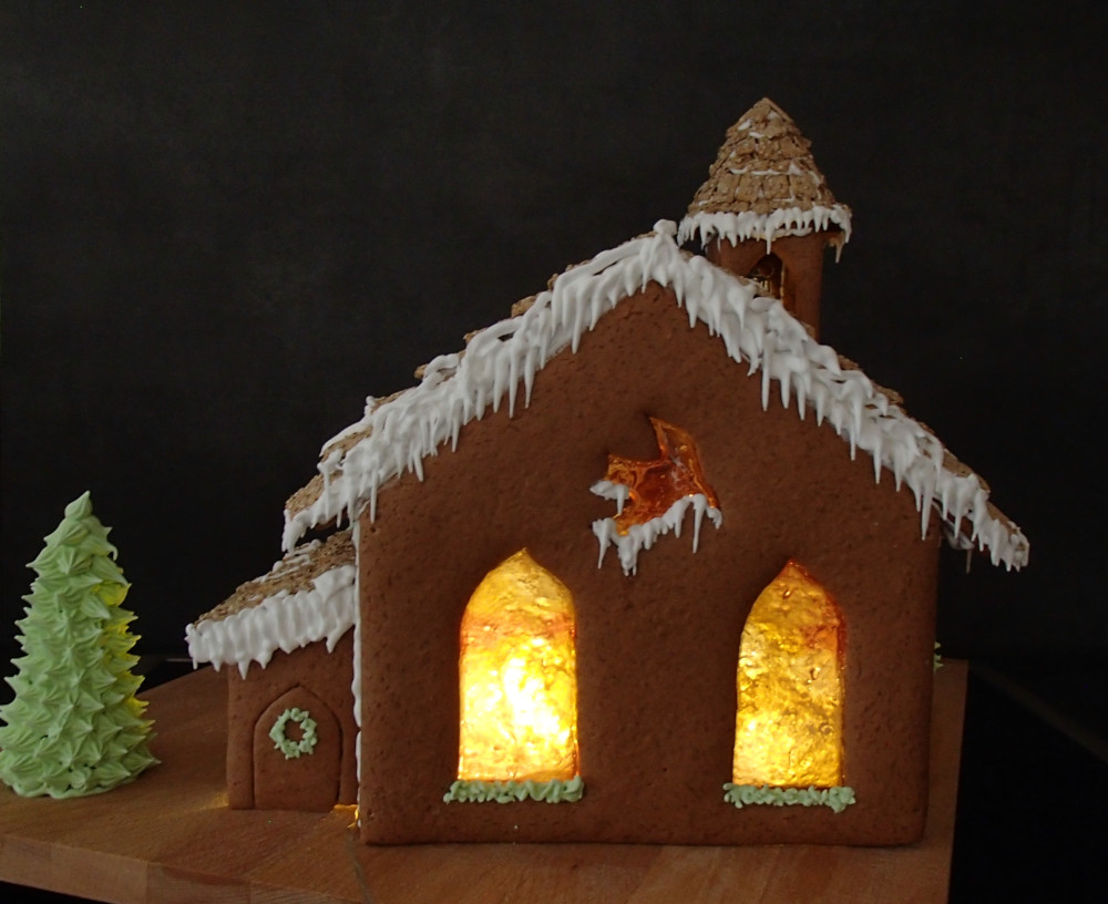 Gingerbread church