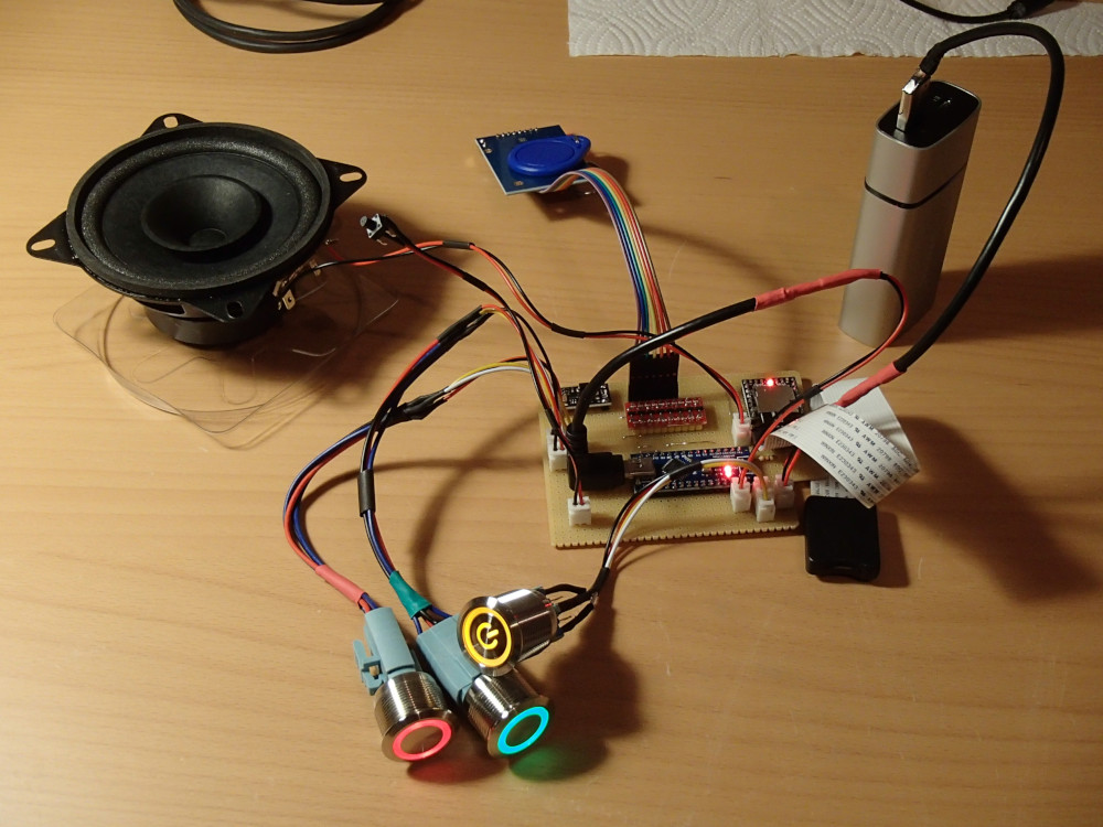 PCB assembled